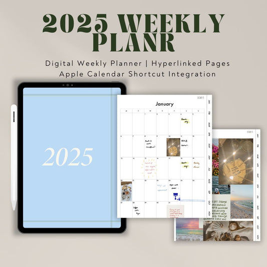 2025 Weekly Planr