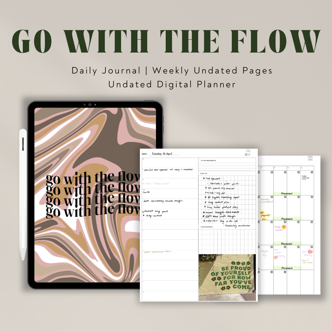 Go With The Flow Planner