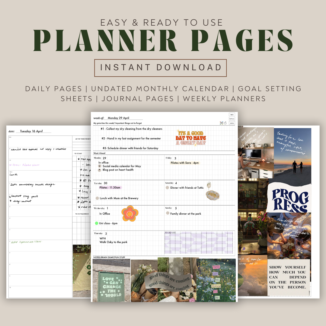 Go With The Flow Planner